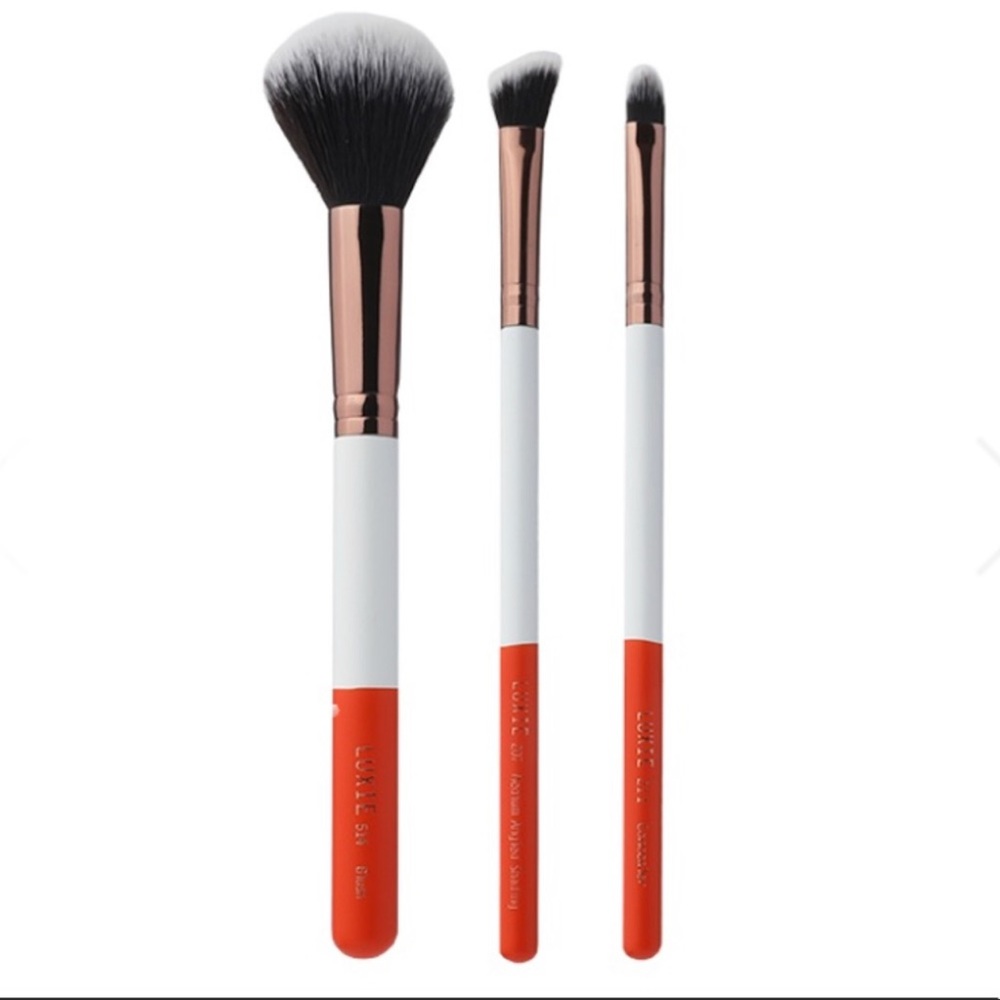 🔅 Luxie X PAUTIPS Por La Noche 3-brush Set ➿